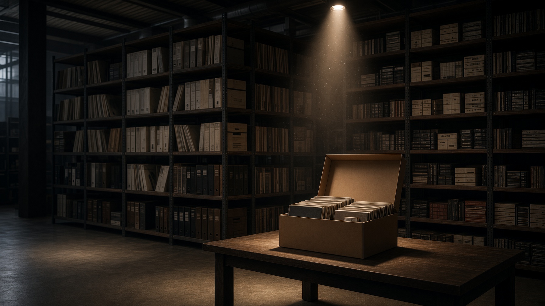 A quiet archive of recordings